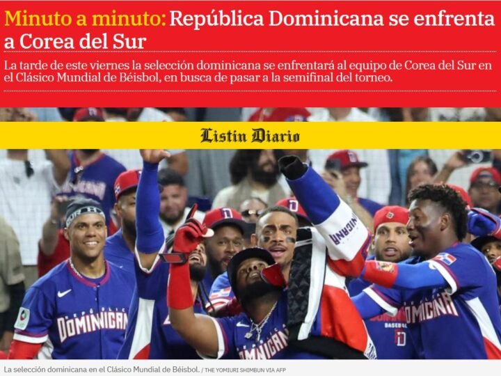 Dominicana y Corea del Sur