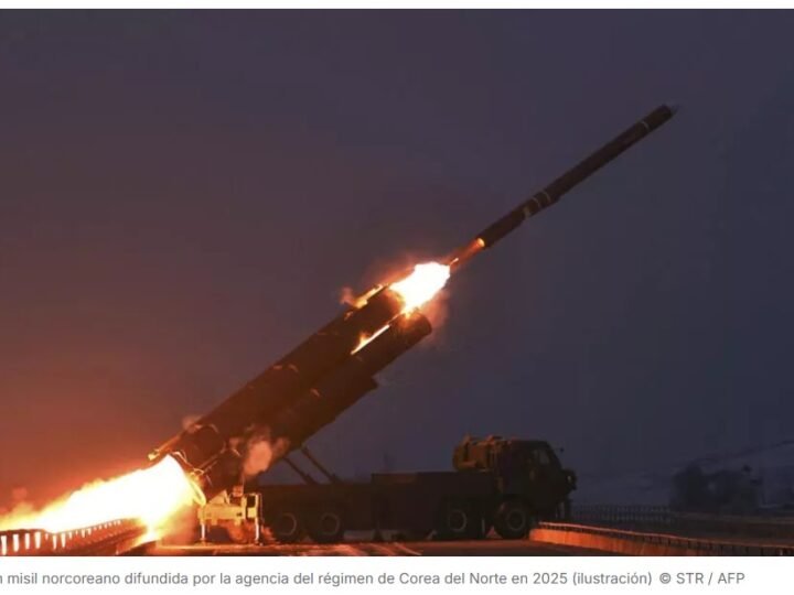Corea del Norte lanza 10 misiles balísticos no identificados, según Seúl
