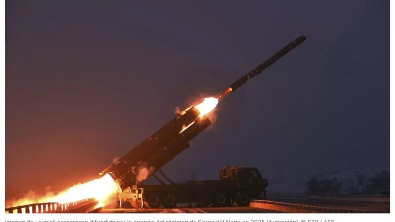 Corea del Norte lanza 10 misiles balísticos no identificados, según Seúl