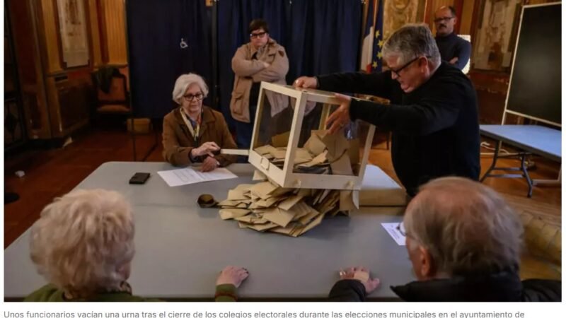 «Estas elecciones confirman la implantación de la extrema derecha y la izquierda radical en la sociedad francesa»