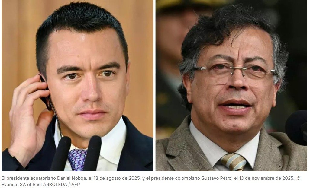 Tensiones entre Ecuador y Colombia mientras Quito lanza une ofensiva antidrogas de 15 días