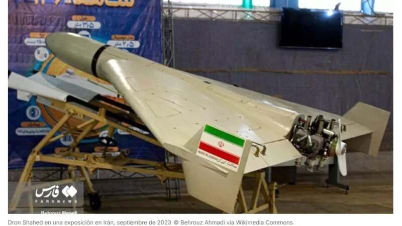 Drones iraníes cinco veces menos que los drones estadounidenses