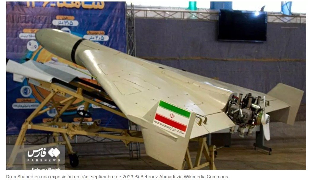 Drones iraníes cinco veces menos que los drones estadounidenses