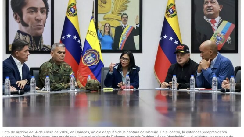 Presidenta Rodríguez anuncia cambio de la cúpula militar