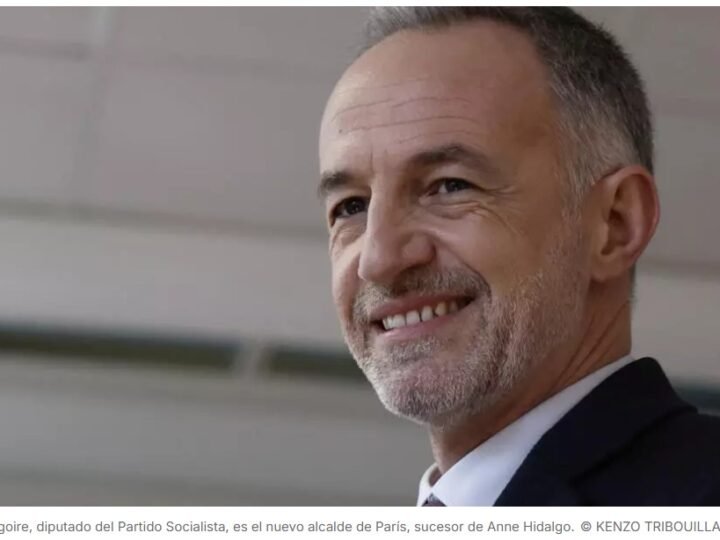 Emmanuel Grégoire, alcalde electo de París