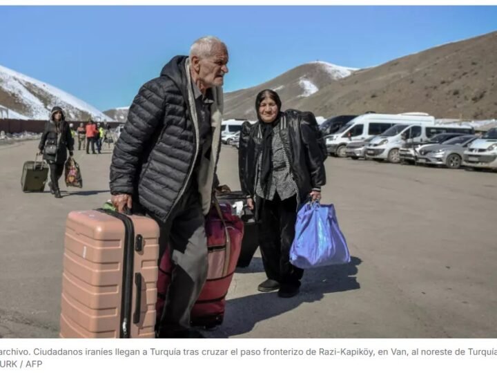 En la frontera turco-iraní, testimonios del miedo de quienes huyen de la guerra