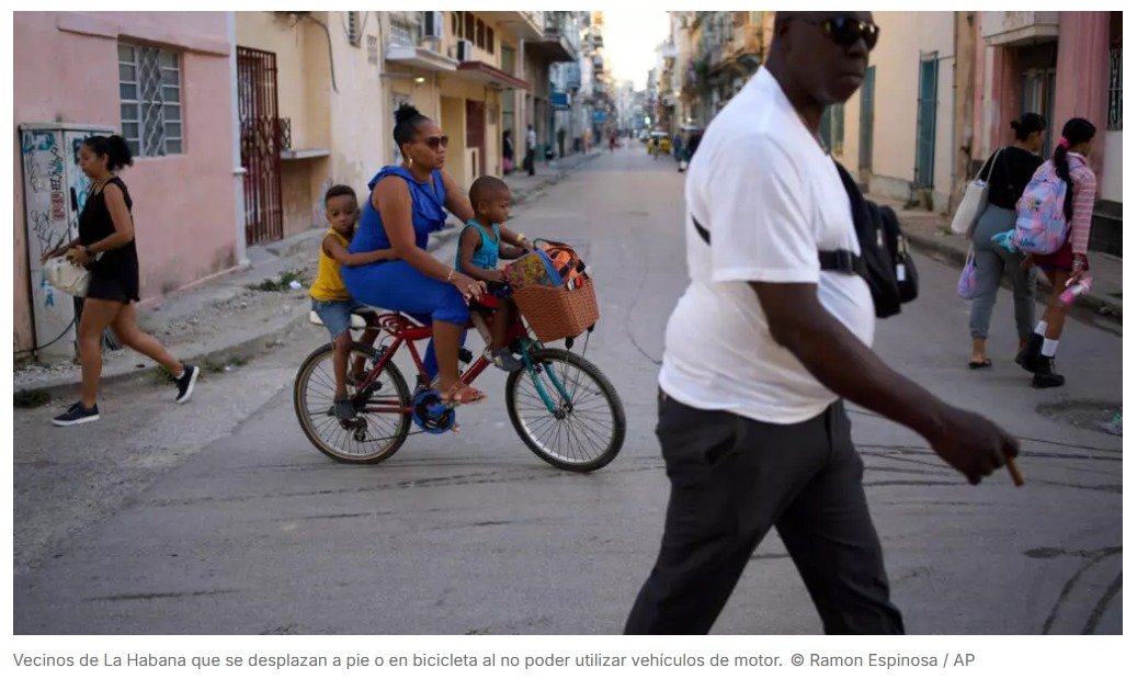 La crisis energética en Cuba pone en jaque la ayuda humanitaria