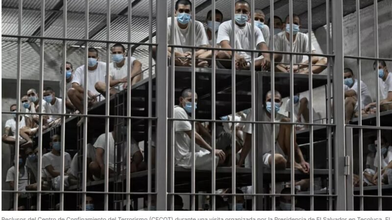 ONG denuncia graves violaciones de DDHH en las cárceles de El Salvador