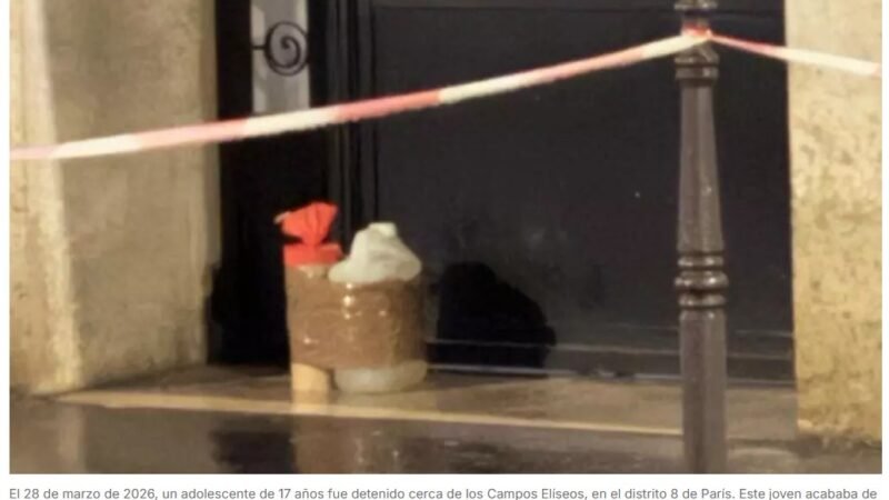 Tres son los detenidos tras atentado contra un banco en Parisino