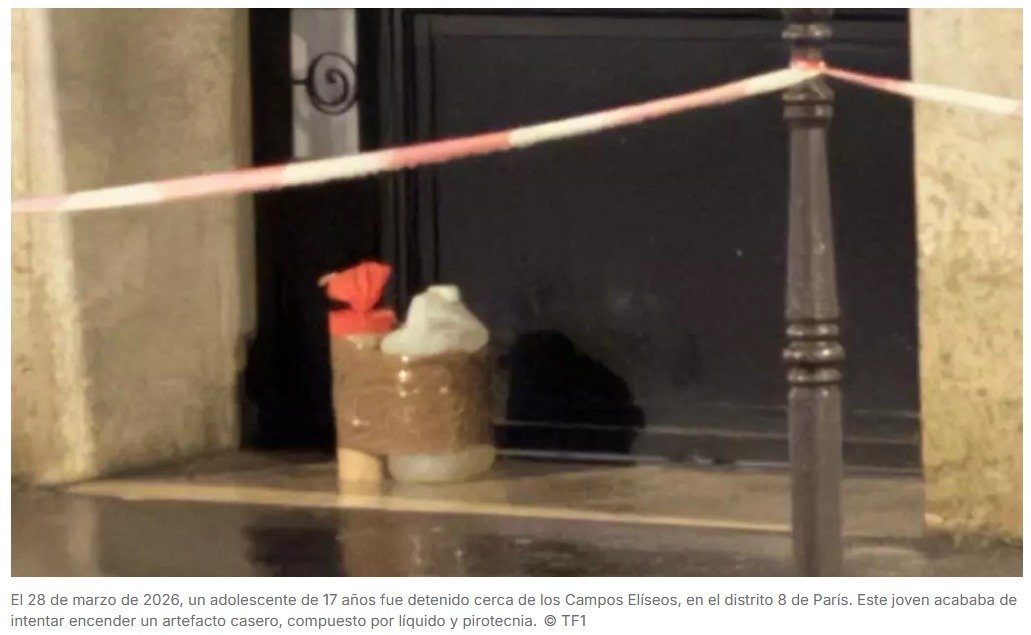 Tres son los detenidos tras atentado contra un banco en Parisino