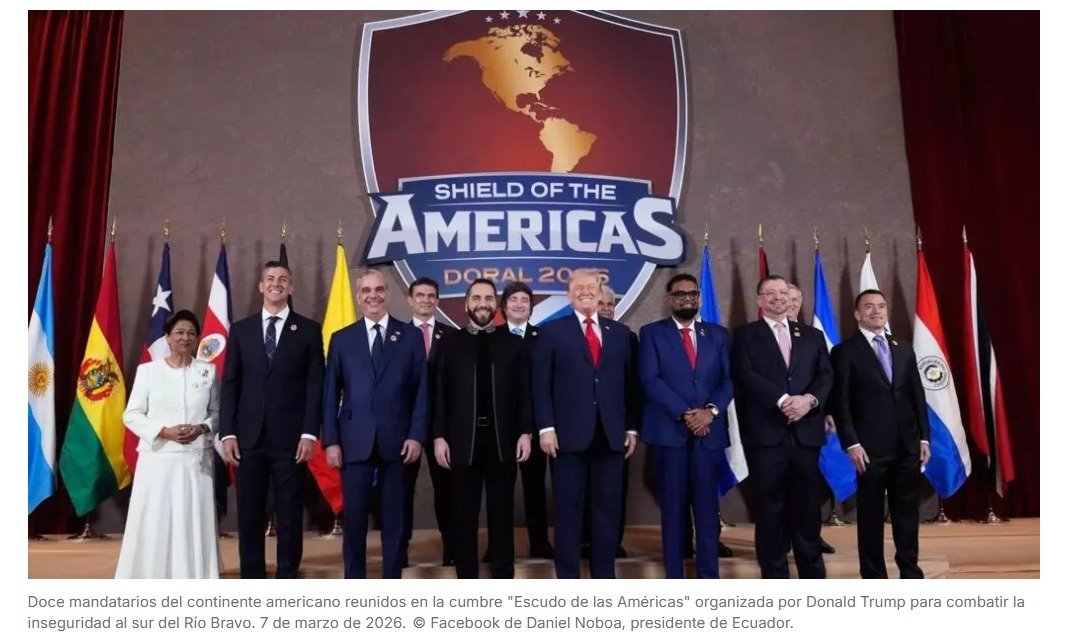 Con plan ‘Escudo de las Américas’, Trump busca coordinar ejércitos del continente contra el narco