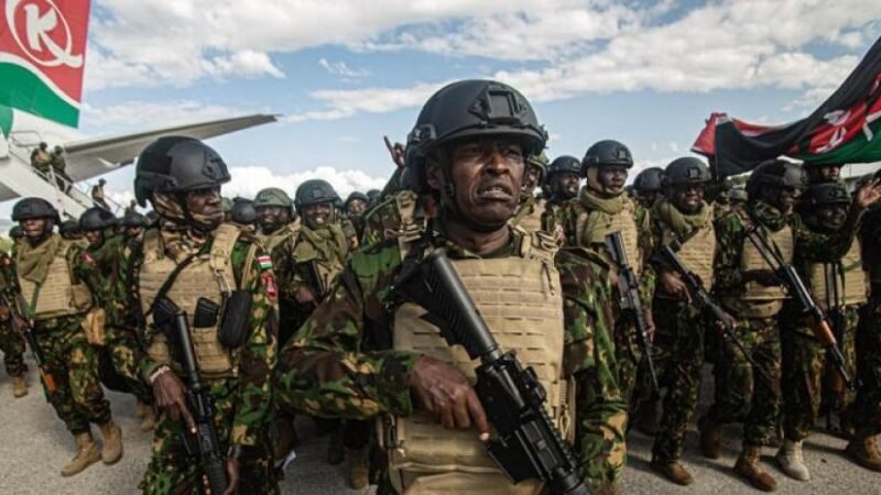 Se van los kenianos de la misión de seguridad internacional