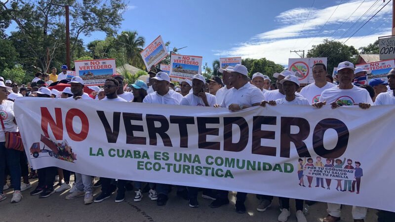 Protestan en la Cuaba en contra de decisiones medioambientales