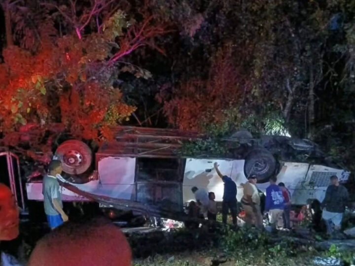 Accidente deja varios heridos en la autopista Samaná-Santo Domingo