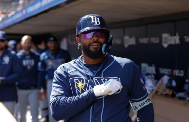 Junior Caminero se estrena con jonrón para los Rays