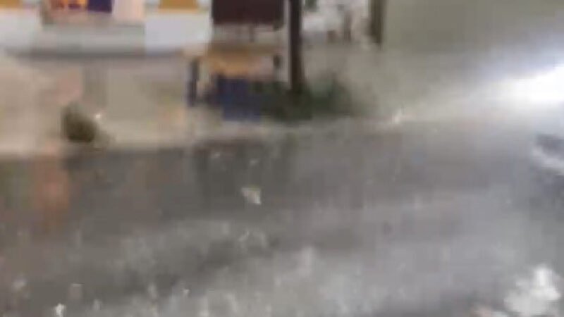 Granizadas en zonas del Gran Santo Domingo