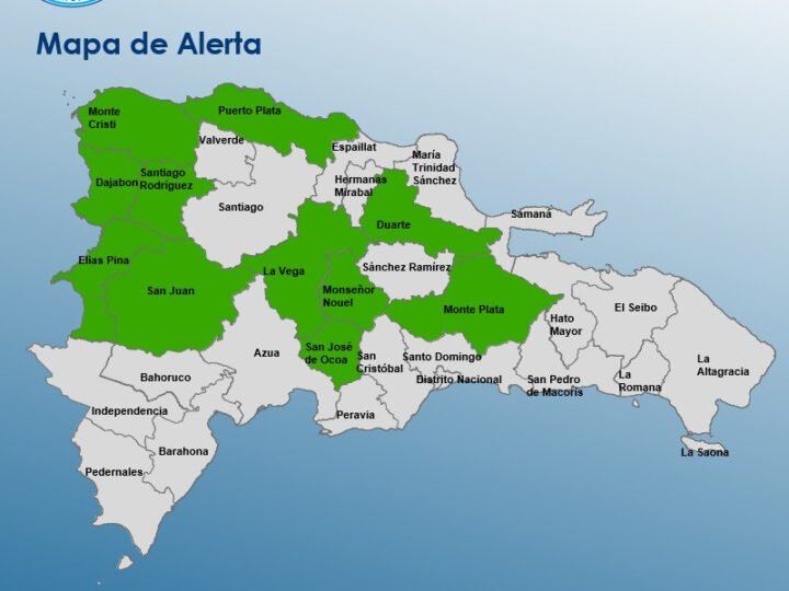 Hay 11 las provincias en alerta