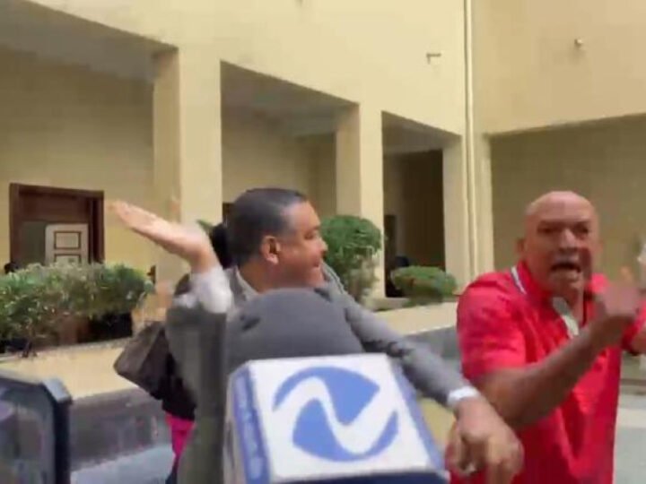 Propinan bofetada en el Palacio de Justicia