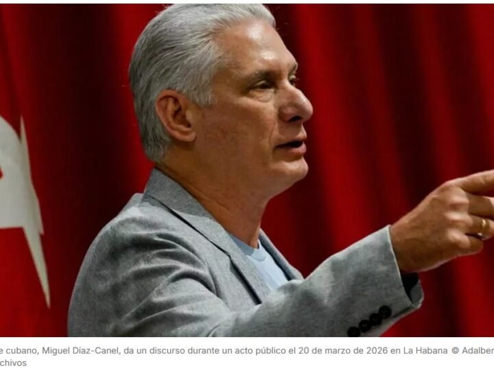 Díaz-Canel afirma a canal estadounidense que no dimitirá a pesar de la presión de Washington