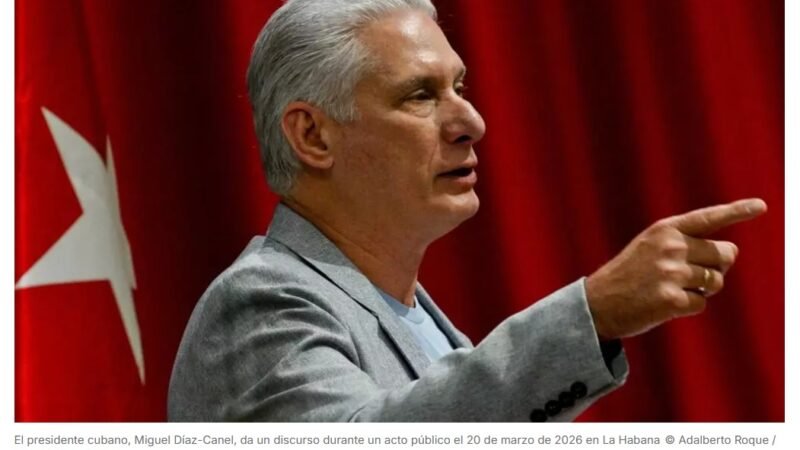 Díaz-Canel afirma a canal estadounidense que no dimitirá a pesar de la presión de Washington