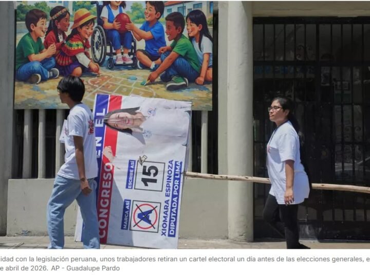 Elecciones generales este domingo en un contexto de crisis política
