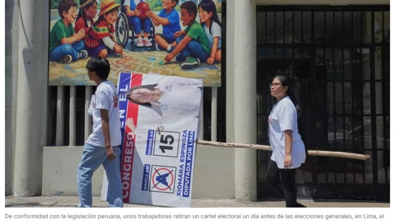 Elecciones generales este domingo en un contexto de crisis política