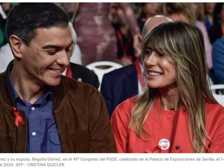 Begoña Gómez, la esposa de Pedro Sánchez, es imputada por cuatro delitos