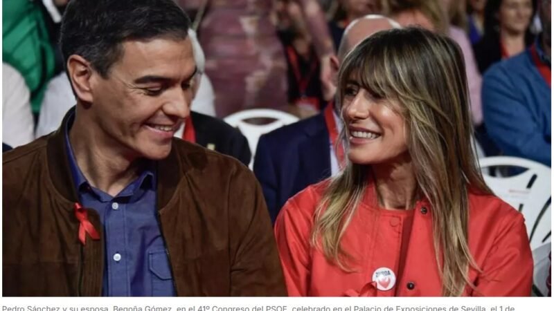 Begoña Gómez, la esposa de Pedro Sánchez, es imputada por cuatro delitos