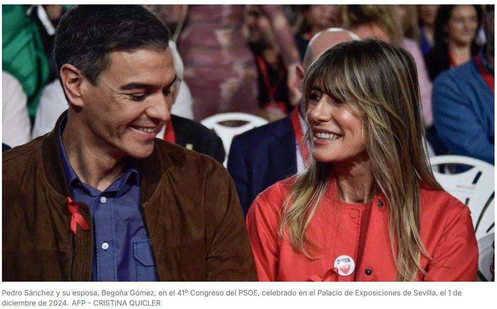 Begoña Gómez, la esposa de Pedro Sánchez, es imputada por cuatro delitos