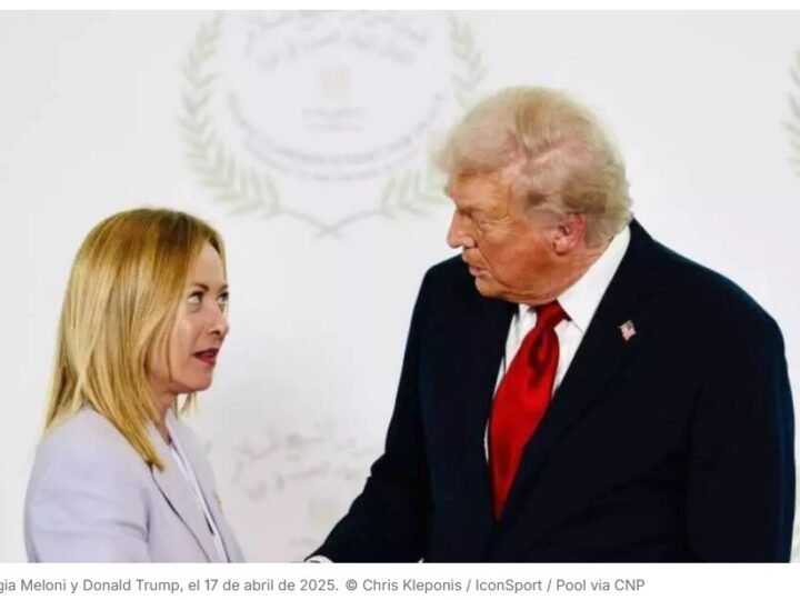 El choque de Meloni con Trump une al Gobierno y a la oposición en Italia