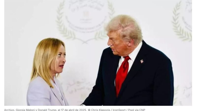El choque de Meloni con Trump une al Gobierno y a la oposición en Italia