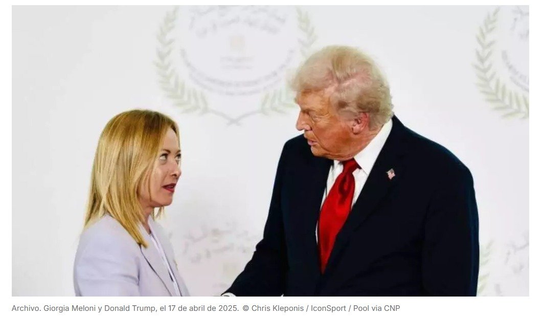 El choque de Meloni con Trump une al Gobierno y a la oposición en Italia