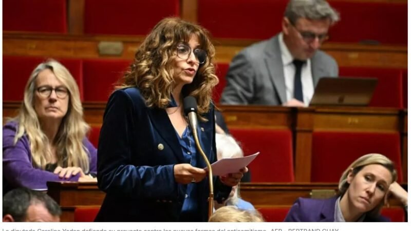 Proyecto de ley contra las nuevas formas del antisemitismo genera tensión entre los diputados