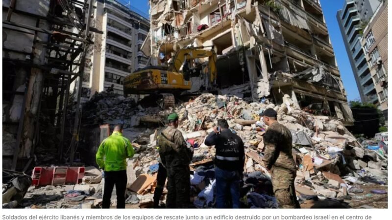 “Que nos dejen en paz”: La población de Beirut ante las negociaciones de cese al fuego con Israel