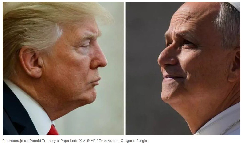 Estadounidenses católicos preocupados por la disputa entre Trump y el Papa.