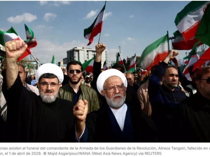 Irán: movilización en Teherán con motivo del funeral de un comandante de la Guardia Revolucionaria