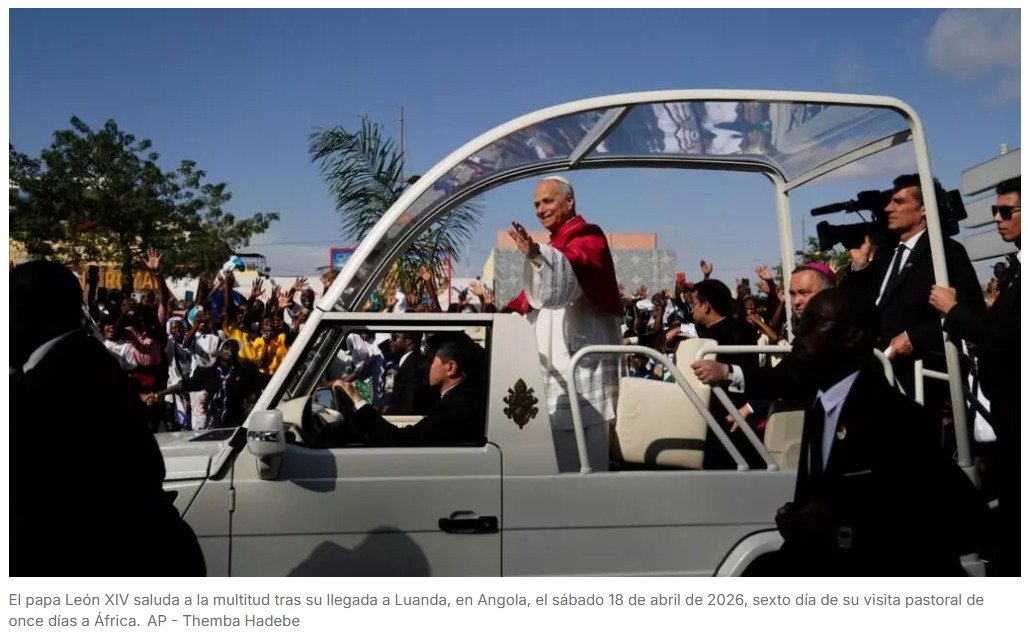 En Angola, el papa León XIV visita a las poblaciones olvidadas de las zonas mineras