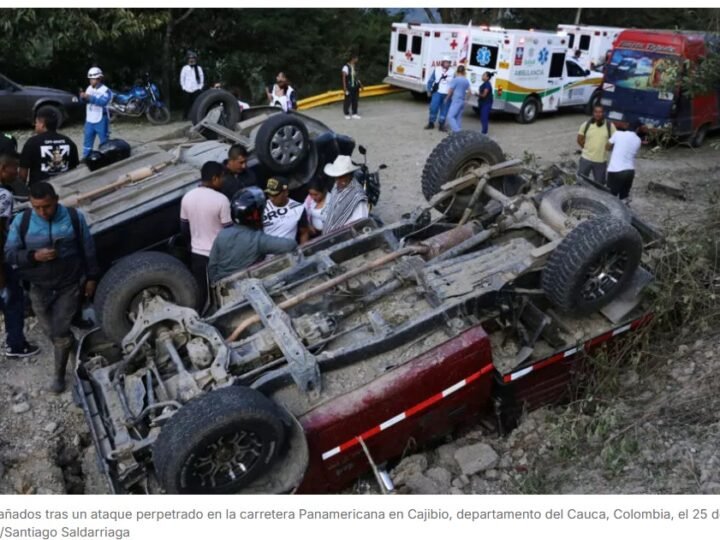  Ataque en el Cauca deja 20 muertos, a un mes de las elecciones