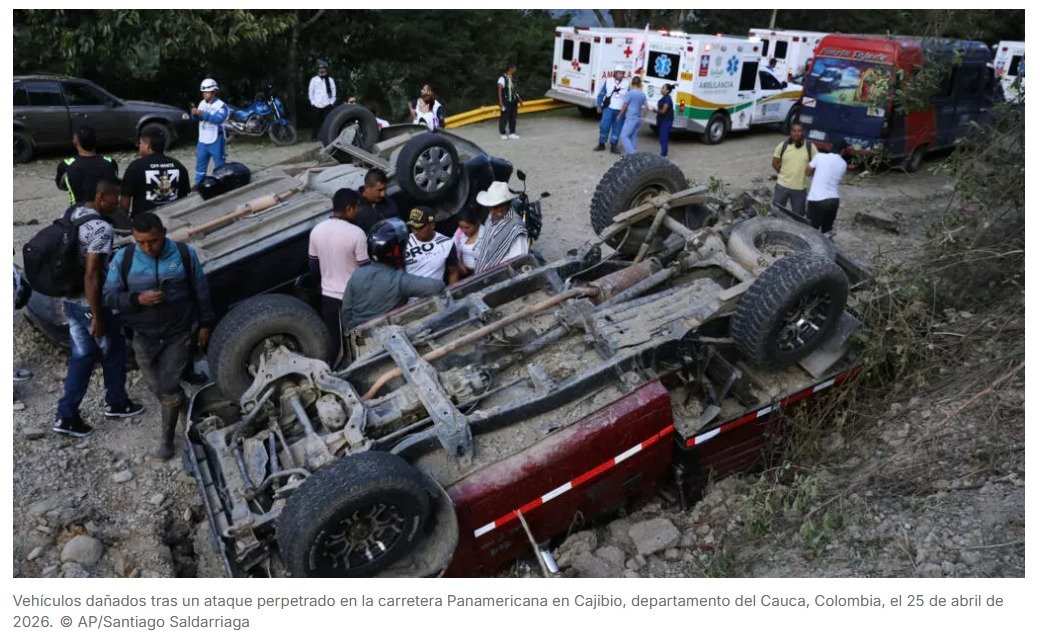  Ataque en el Cauca deja 20 muertos, a un mes de las elecciones