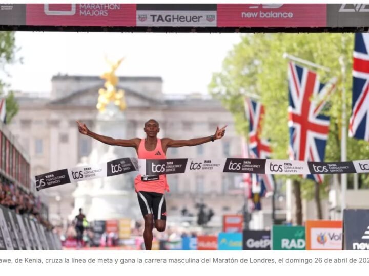 Sebastian Sawe se convierte en el primer hombre en romper la barrera de las dos horas en una Maratón