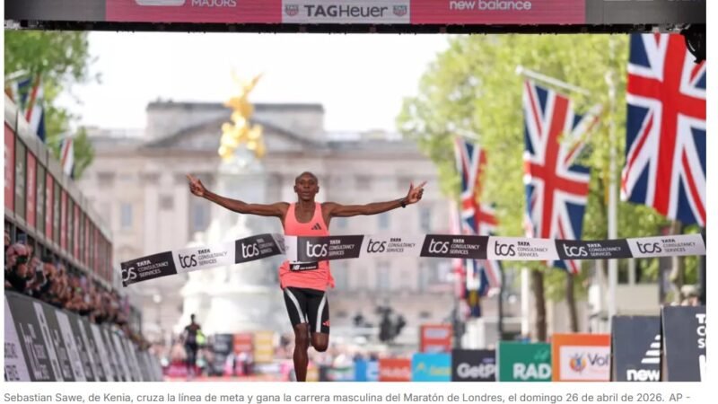 Sebastian Sawe se convierte en el primer hombre en romper la barrera de las dos horas en una Maratón