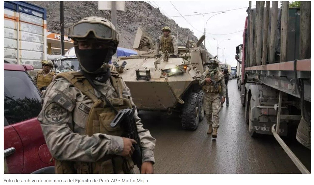 Acusaciones contra el Ejército de Perú tras la muerte de cinco jóvenes abatidos por soldados