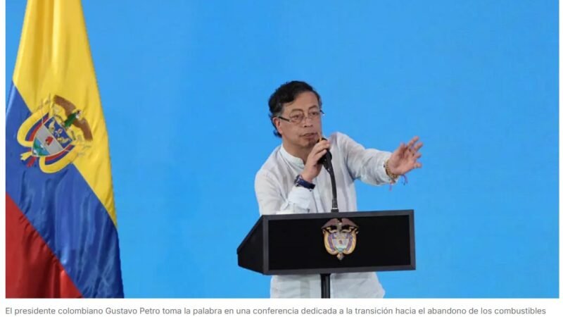 Colombia hace un llamado a salir de la dependencia del petróleo y el carbón