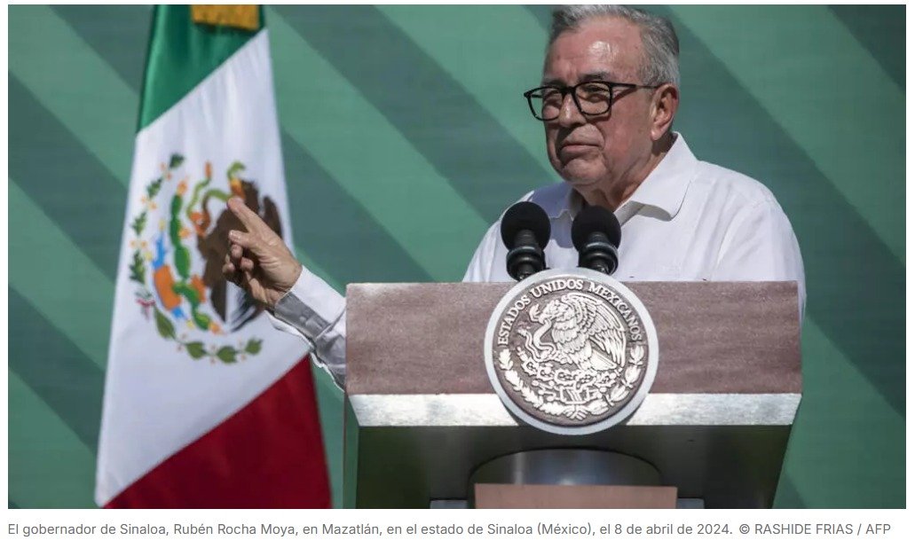 Acusan de narcotráfico al gobernador del estado mexicano de Sinaloa