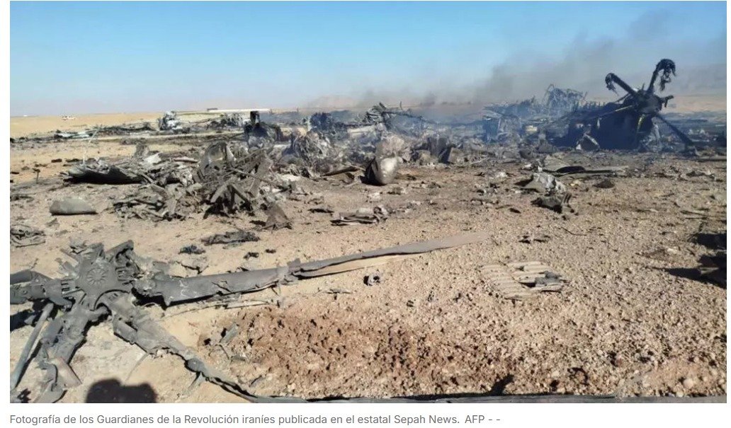 Irán derriba tres aviones estadounidenses durante el rescate del piloto