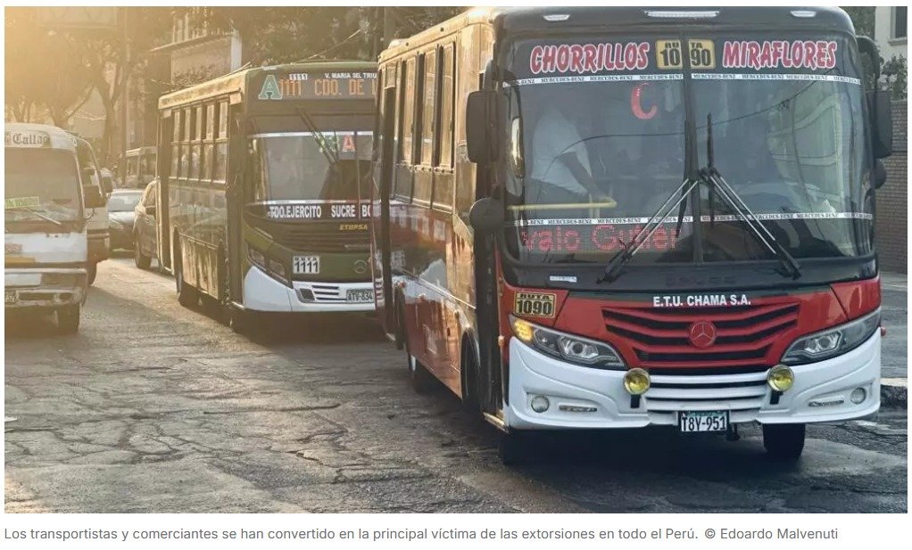 Elecciones Perú 2026: Aumento de extorsiones avivan pedido de pena de muerte