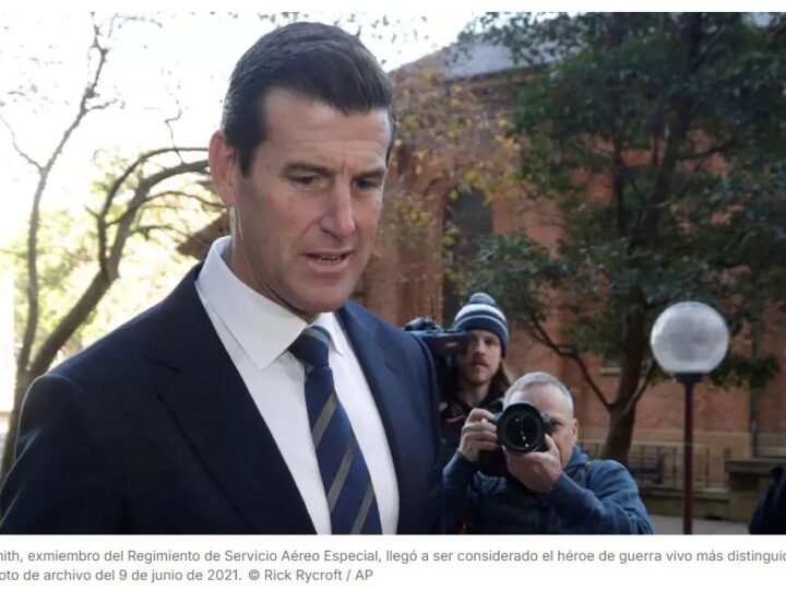 El soldado más decorado de la historia de Australia, acusado de crímenes de guerra en Afganistán