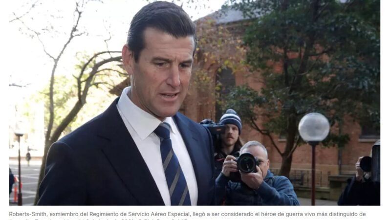 El soldado más decorado de la historia de Australia, acusado de crímenes de guerra en Afganistán