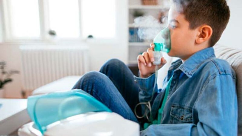 Estadísticas dicen que el asma afecta al 22% de los niños en el país