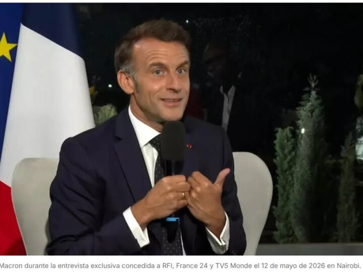 «Los verdaderos colonizadores del siglo XXI son los rusos», dice Macron a RFI